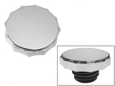 SCALLOPED CHR GAS CAP VNTD 84-96