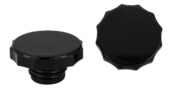 SCALLOPED BLK GAS CAP SET 84-96