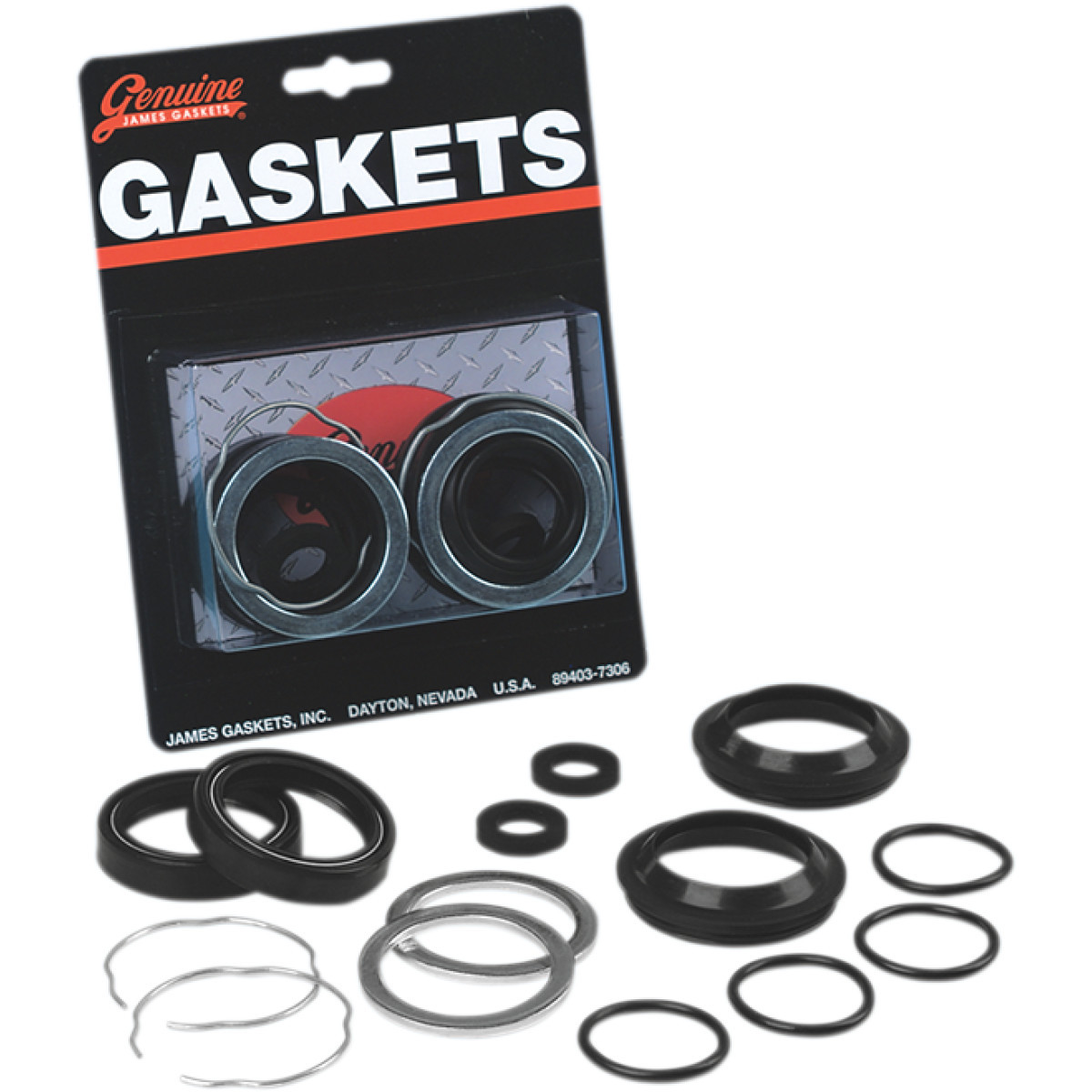 James Gasket #JGI-45849-00 - Fork Seal Kit - 41 mm