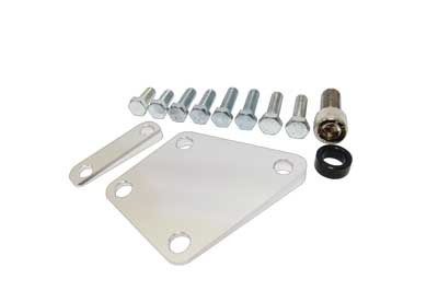 Custom Chrome Chrome Kickstand Wedge Mounting Hardware Kits For Harley Touring FLT 1984-2008