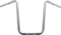 Santee 19"Rise Ape Hanger Bar 1.25"Handlebar Chrome Gloss Black Fits For Harley Sportster 1982-2013