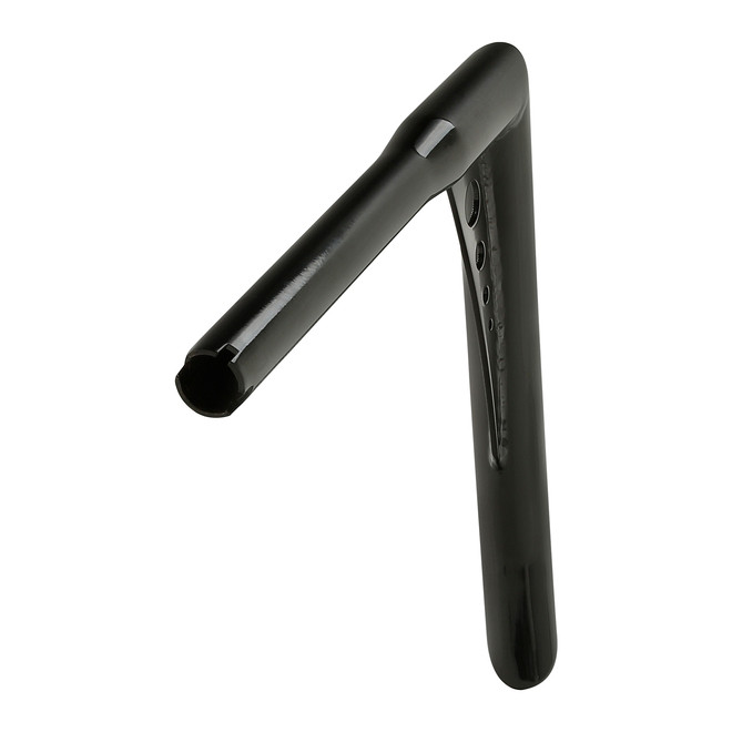 Custom Chrome 1.25" Fat Handlebar 11" Rise Hanger Bar Chrome Gloss Black Fit For Harley Electra Glide FLHT