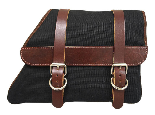 BLK.CANVAS RT.SADDLEBAG XL 82-03