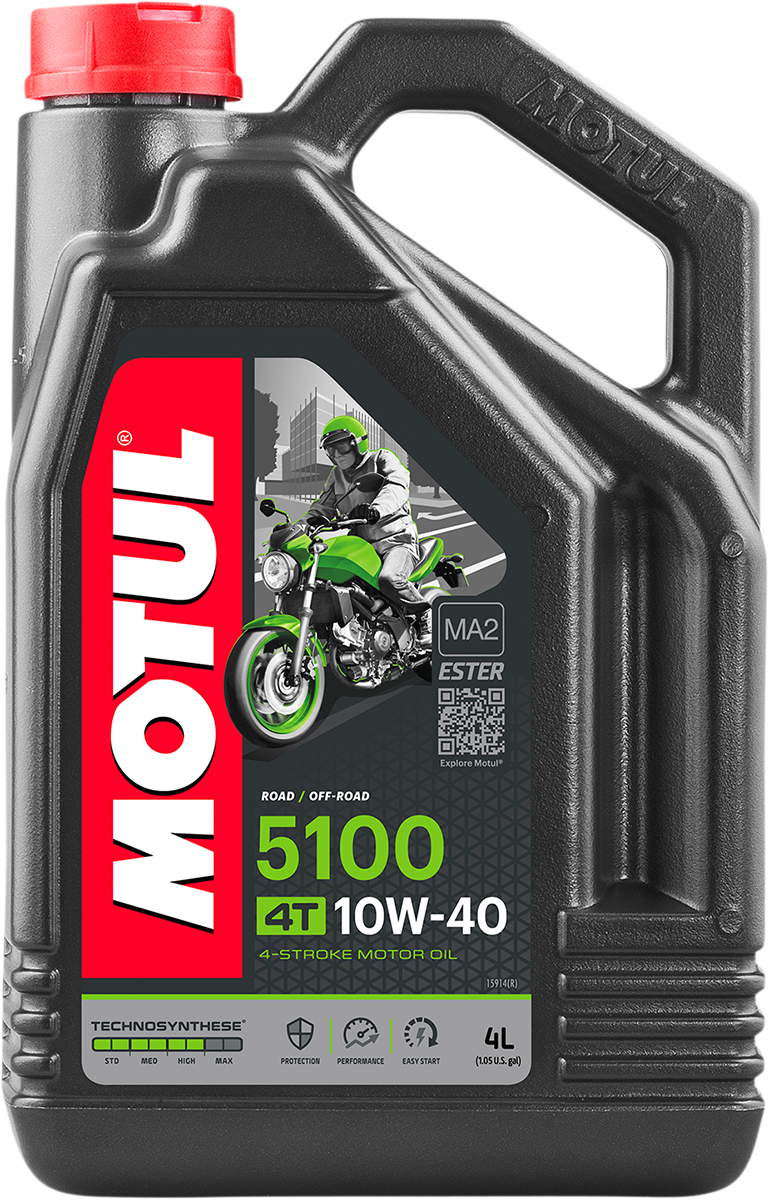 5100 4T Synthetic Blend Oil  - 10W-40 - 4 L
