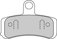 M/F SINTER PAD FRONT SOFTAIL & DYNA 08-UP