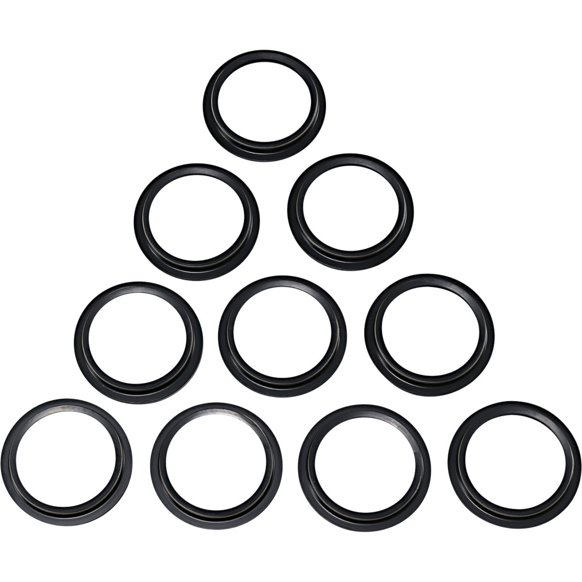 Drag Specialties - Fork Dust Seals - 49 mm - 10-Pack