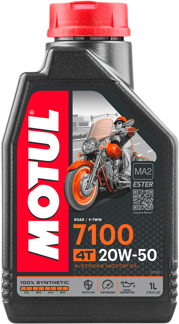 7100 4T Synthetic Oil - 20W-50 - 1 L
