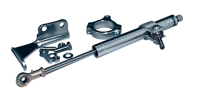 Custom Chrome Adjustable 39mm Forks Steering Damper Dampener Kits For Harley Sportster 1987-03