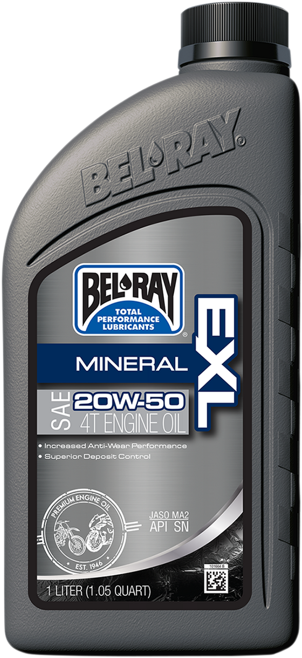 EXL 4T Mineral Oil - 20W-50 - 1 L