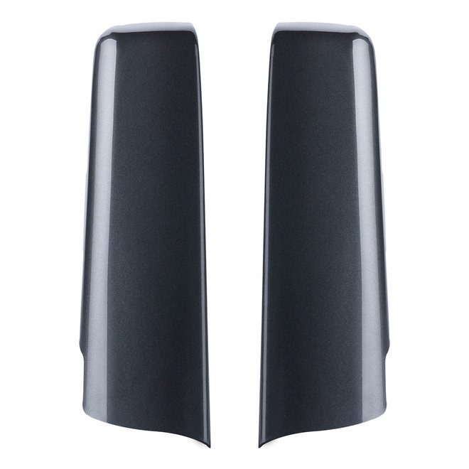 HR3 Gold / Black Geometric Shape Fade Saddlebag Filler Strips For Harley Touring Models 14-24