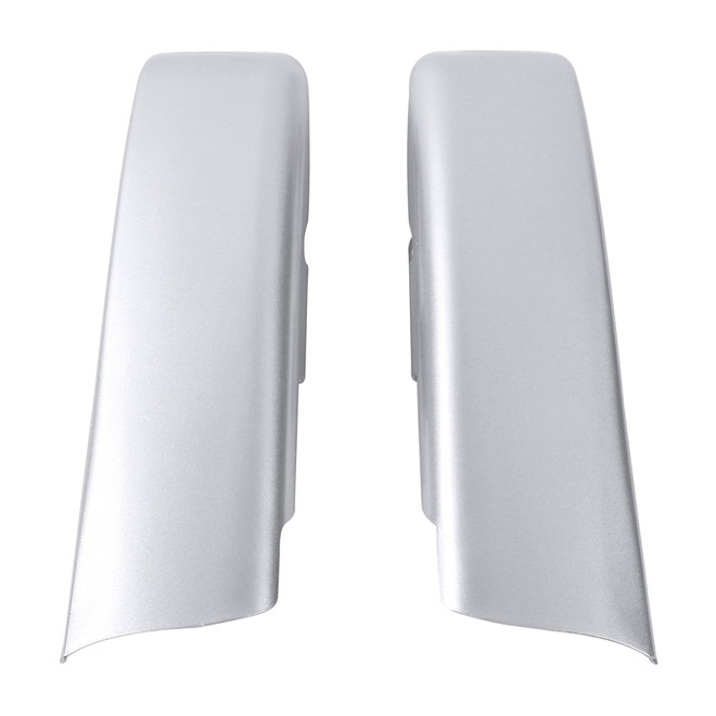 HR3 Candy Red / Silver Honeycomb Fade Saddlebag Filler Strips For Harley Touring Models 14-24