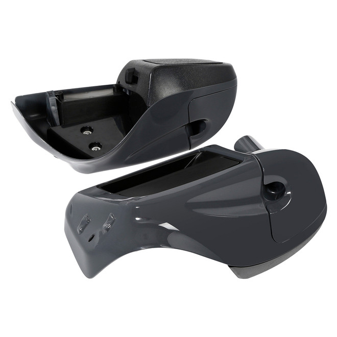 HR3 Apple Green / Gunship Gray Vented Lower Fairing Kit For Harley Touring models 2014-2024