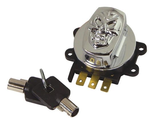 ROUND KEY IGNITION/LIGHT SWITCHES FOR BIG TWIN