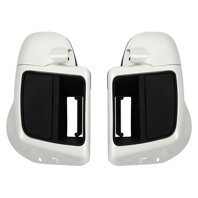 HR3 Bonneville Salt Pearl Vented Lower Fairing Kit For Harley Touring models 2014-2024