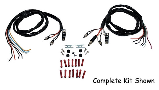 V-FACTOR HANDLEBAR WIRING HARNESS KIT FOR BIG TWIN &amp; SPORTSTER