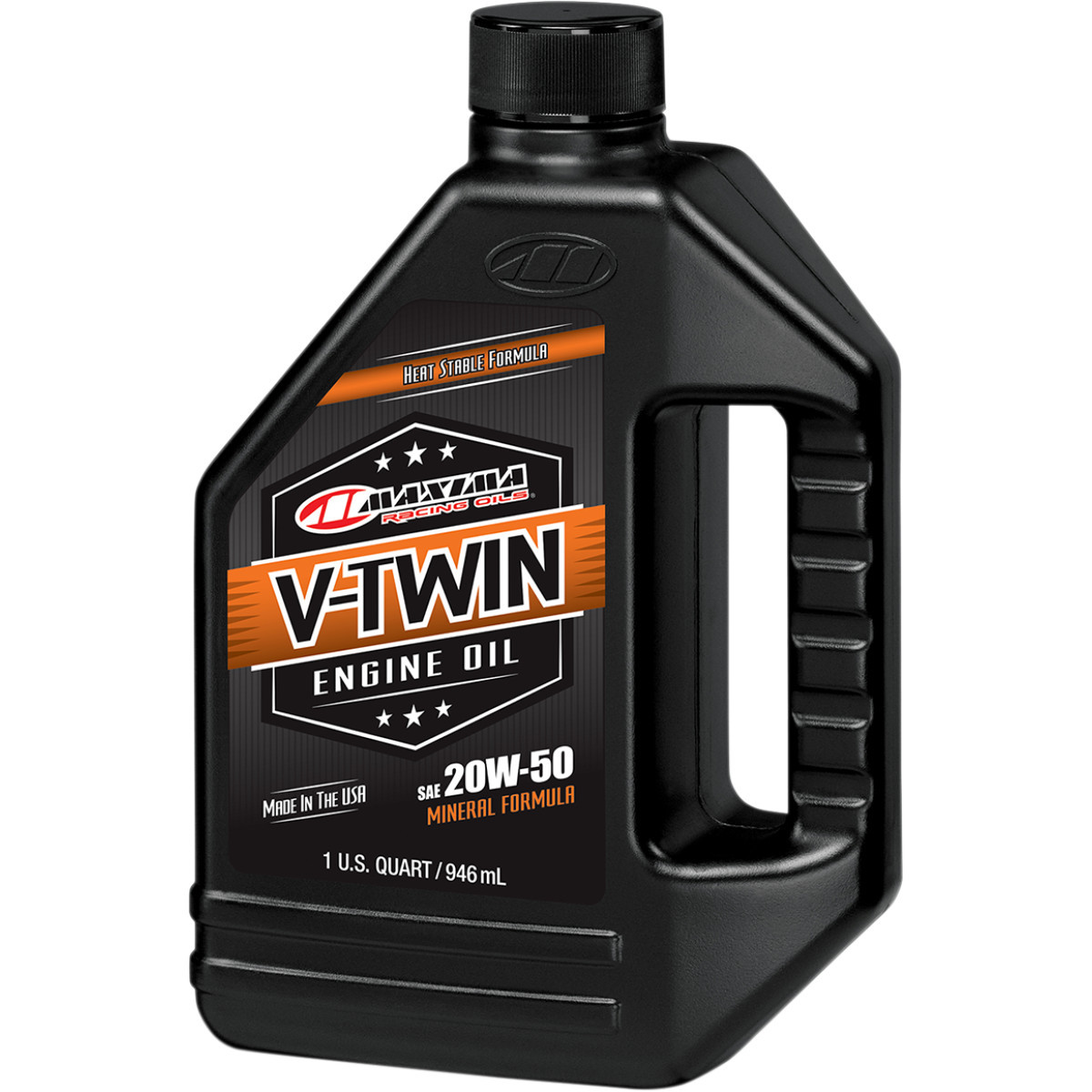 Maxima Racing OIL #30-06901 - V-Twin Oil - 20W-50 - 1 U.S. quart