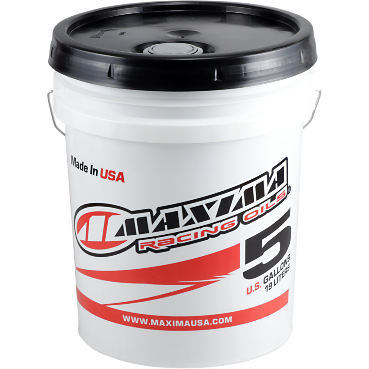 Maxima Racing OIL #34505B - SynBlend Semi-Synthetic Oil - 10W-40 - 5 U.S. gal - Bucket