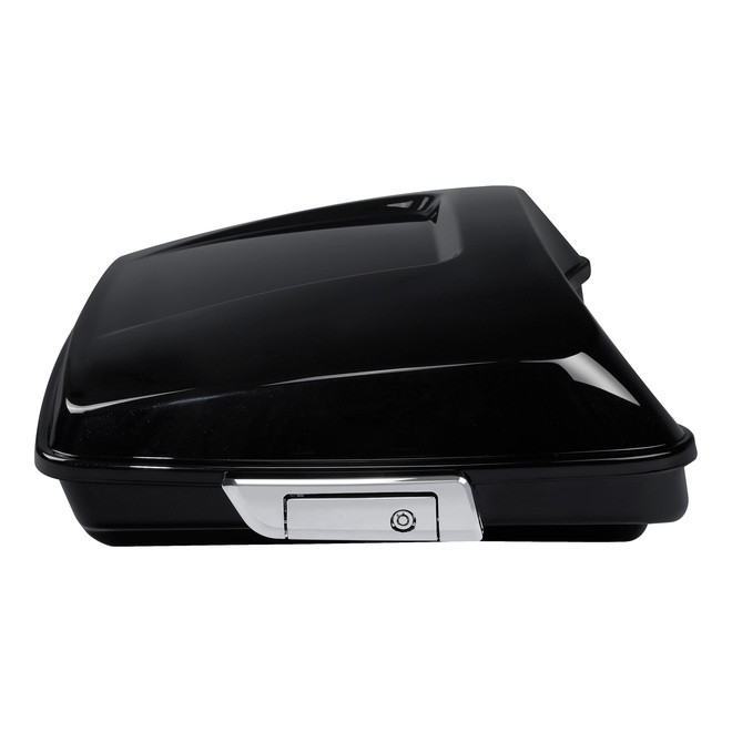 HR3 Dark Slate Candy / Arctic Black 5.5" Razor Style Touring Trunk Luggage For 14-24 Touring