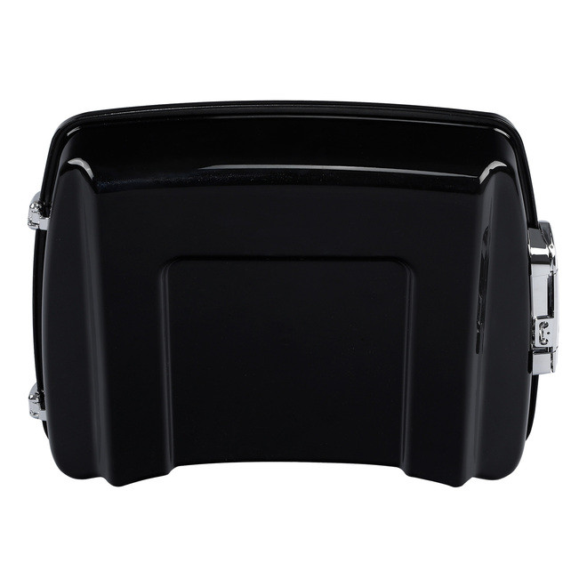 HR3 Dark Slate Candy / Arctic Black 5.5" Razor Style Touring Trunk Luggage For 14-24 Touring