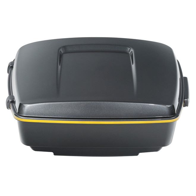 HR3 Gold / Black Geometric Shape Fade 13.7" King Size Touring Trunk Luggage For 14-24 Harley Touring