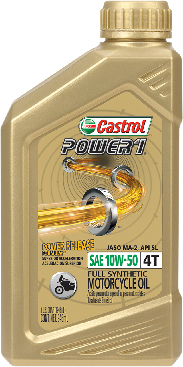 Power 1® Synthetic Engine Oil - 10W-50 - 1 U.S. quart