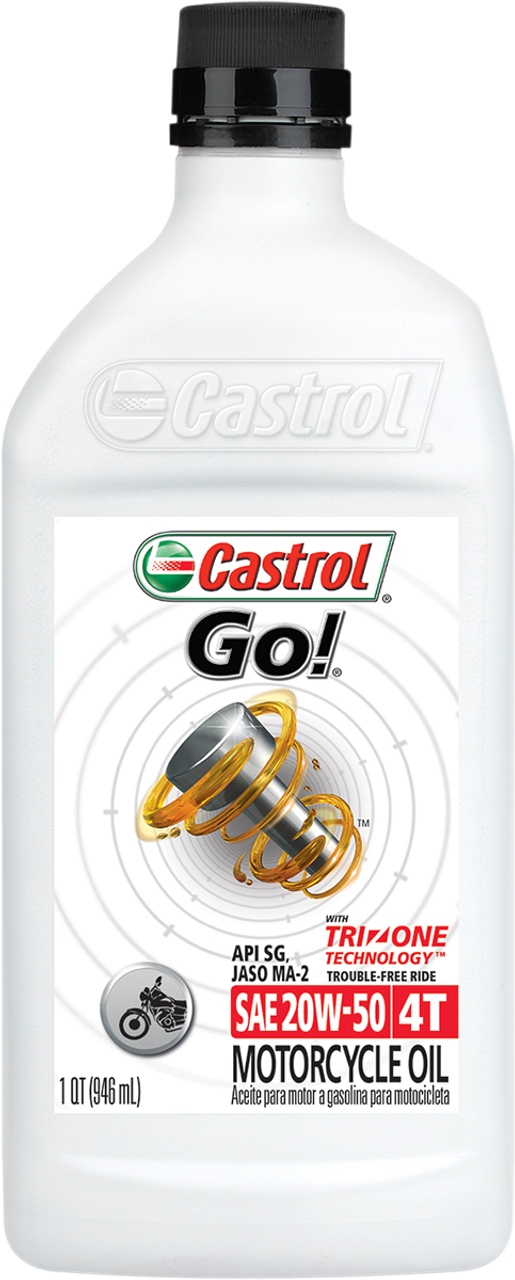 Go! Mineral 4T Engine Oil - 20W-50 - 1 U.S. quart