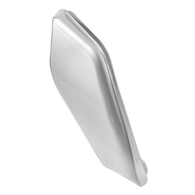 HR3 Candy Red / Silver Honeycomb Fade Mid Frame Air Heat Deflectors For Harley Touring and Trike Models 09-24