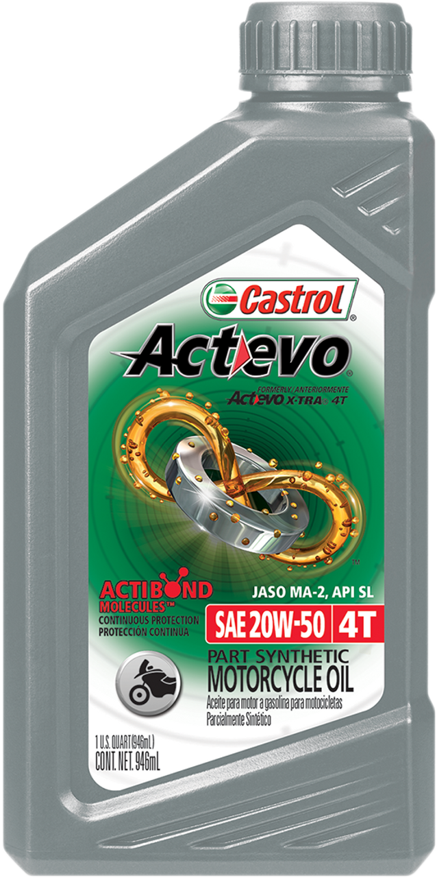 Act Evo® Semi-Synthetic 4T Engine Oil - 20W-50 - 1 U.S. quart
