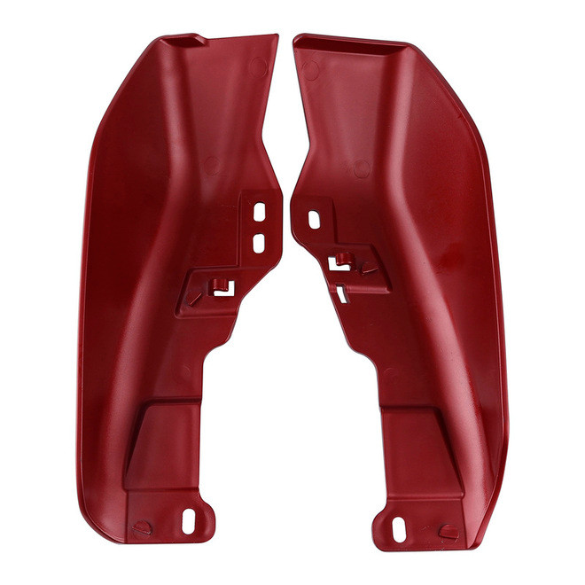 WICKED RED/BLACK TEMPEST / MID-FRAME AIR DEFLECTORS 17UP TR
