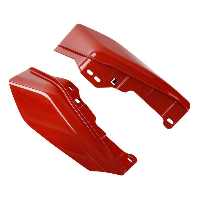 PEARL RED & SILVER GRAY / MID-FRAME AIR DEFLECTORS FOR TOURI
