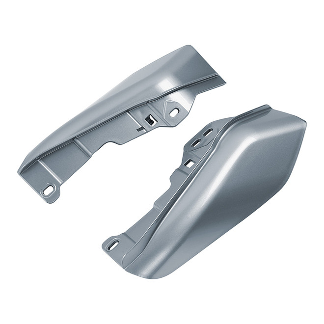 MIDNIGHT BLUE/BARRACUDA SILVER MID-FRAME AIR DEFLECTORS 17UP