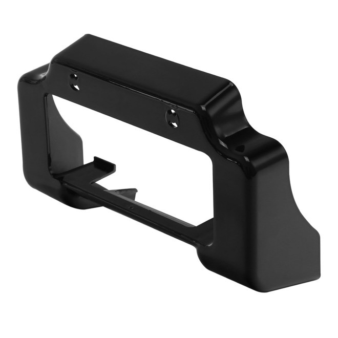 VIVID BLACK / OIL COOLER COVER TOURING 09-16