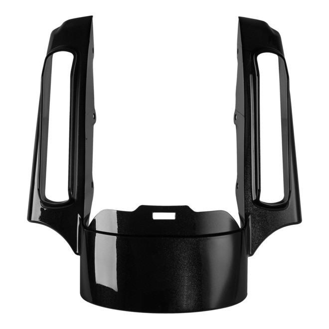 HR3 Black Quartz Harley Oil Cooler Cover For Harley Touring Models 09-16