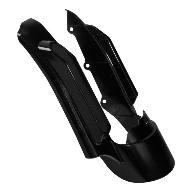 HR3 Black Quartz Harley Oil Cooler Cover For Harley Touring Models 09-16