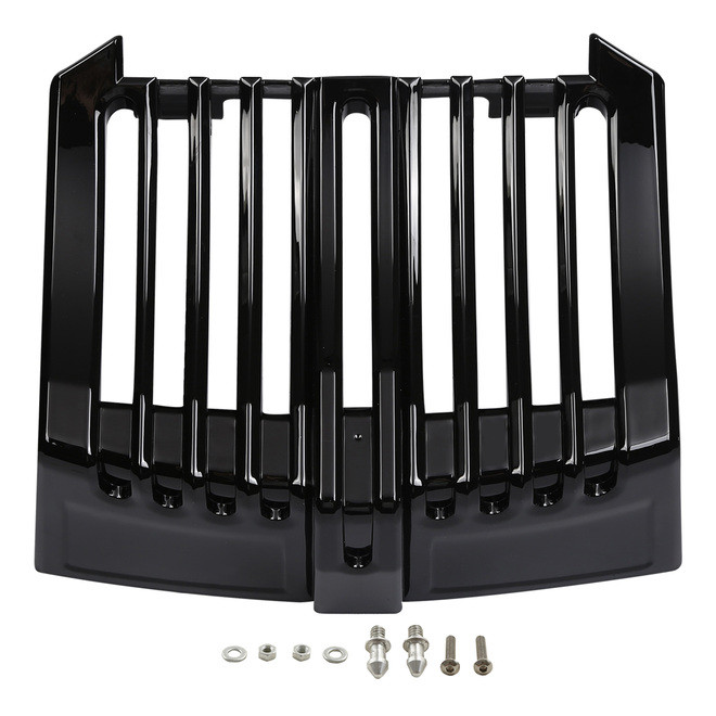 HR3 Vivid Black Harley Oil Cooler Cover For Harley Touring 2017-2023