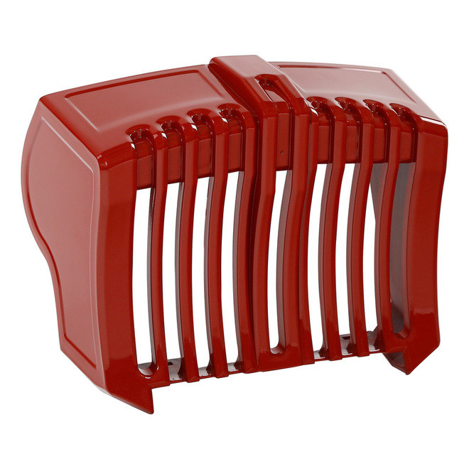 HR3 Orange Lava & Silver Gray Oil Cooler Cover (17-later models)
