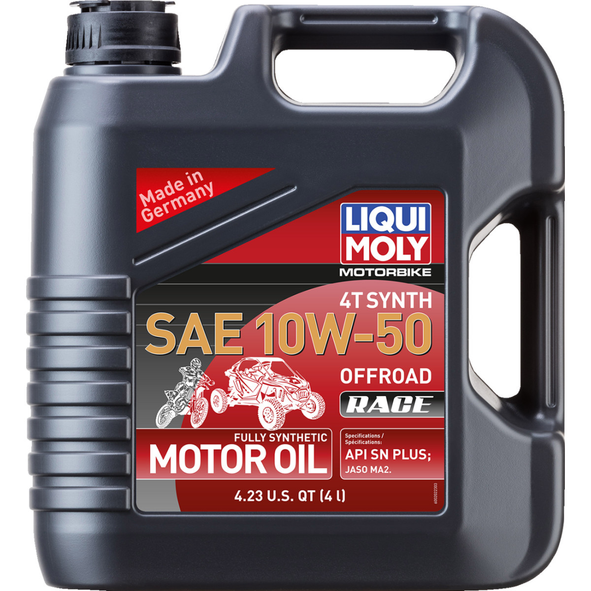 Liqui Moly #20080 - Off-Road Synthetic Oil - 10W-50 - 4L