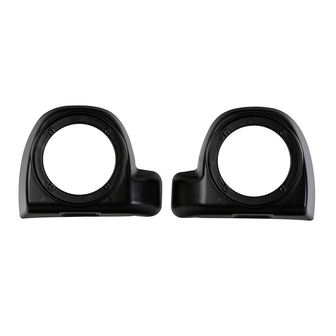 HR3 Black Denim Lower Fairing Speaker Pods For Harley Touring Models 2014-2024