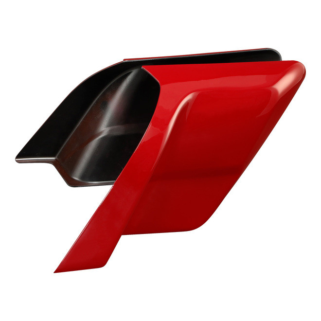 BILLIARD RED/  STRETCHED SIDE COVERS FOR TOURING 14-UP/ 1PR