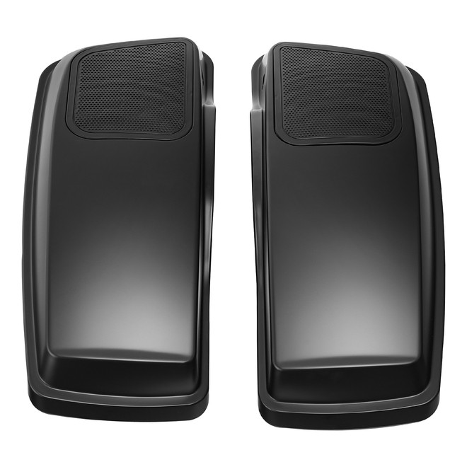 BD / CUSTOM CVO SADDLEBAG LIDS W/ GRILLS FOR TOURING 14-UP