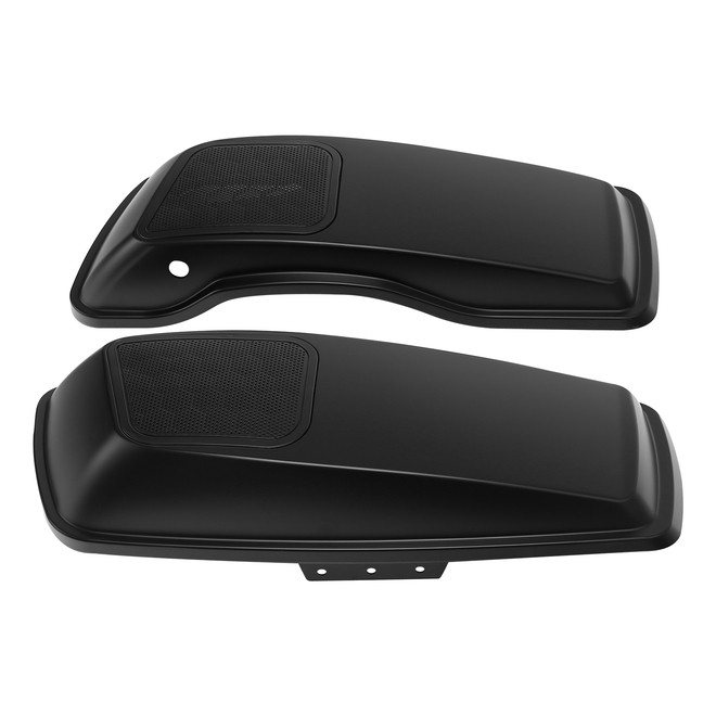 BD / CUSTOM CVO SADDLEBAG LIDS W/ GRILLS FOR TOURING 14-UP