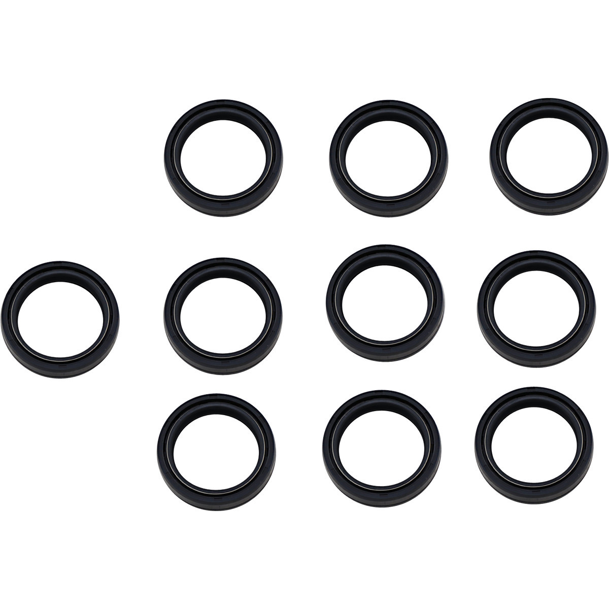 James Gasket #JGI-45378-87-10 - Fork Seal - 39 mm - 10-Pack