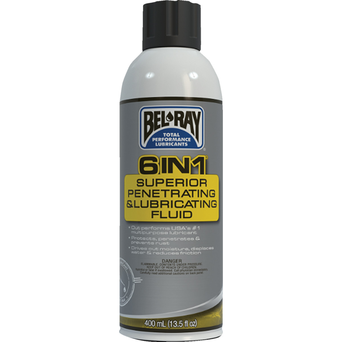 Bel-ray #99020-A400W - 6-in-1 Lubricating Fluid - 13.5 U.S. fl oz. - Aerosol