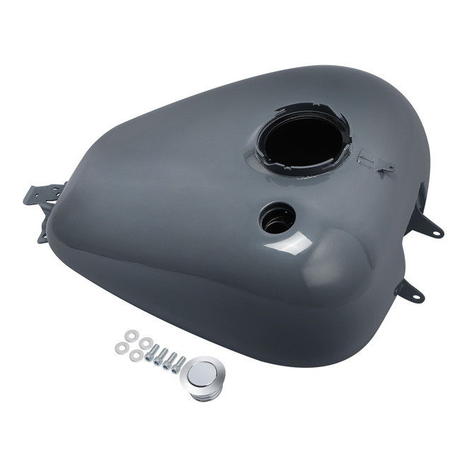 HR3 Gunship Gray CVO Fuel Gas Tank For 2008-2023 Harley Touring CVO Models