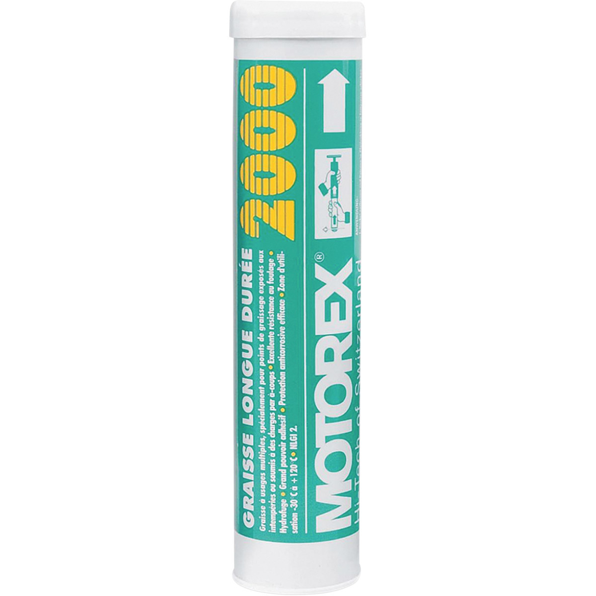 Motorex #300787 - Longlast 2000 Synthetic Grease - 400 g - Cartridge