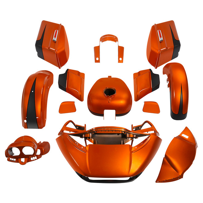 SCORCHED ORANGE / BLACK DENIM OEM COLOR BODYKIT FOR RG 15-UP