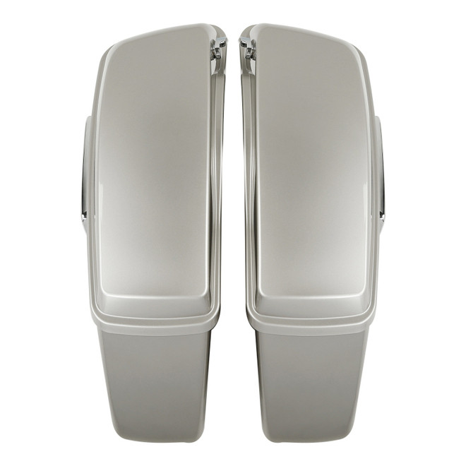 SILVER FORTUNE/SUMATRA BROWN /HARD SADDLEBAGS (REGULAR) 14UP