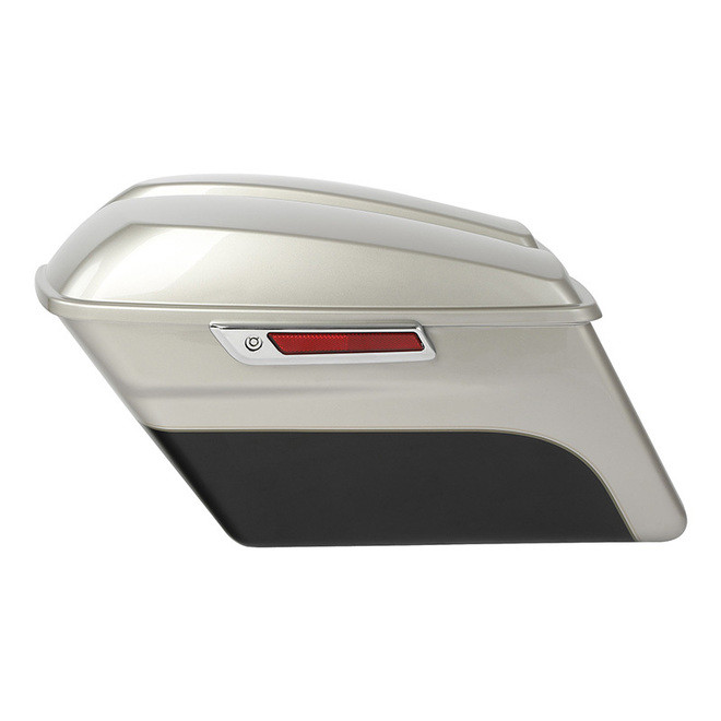 SILVER FORTUNE/BLACK TEMPEST /HARD SADDLEBAGS (REGULAR)