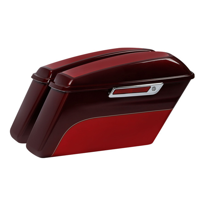 MYSTERIOUS RED SUNGLO/VELOCITY RED SUNGLO /HARD SADDLEBAGS