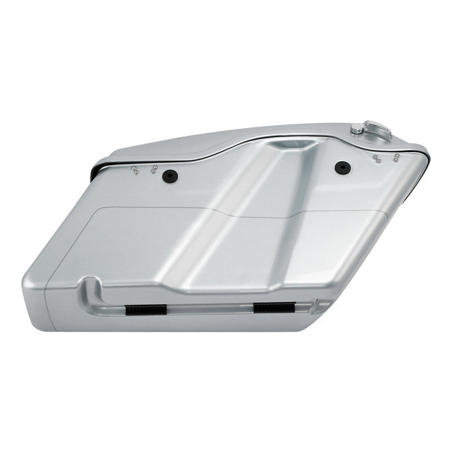 BSP WITH SILVER LINE HARD SADDLEBAGS (REGULAR) FOR 14UP